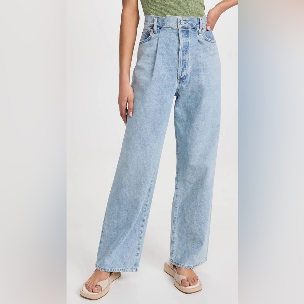 Agolde Dax Upsize Jean cinched waist new size 27